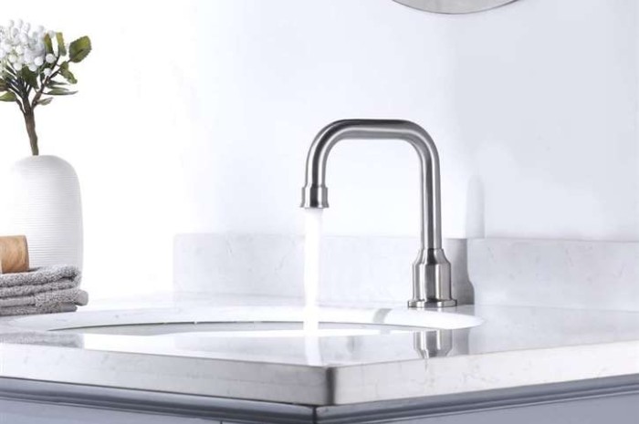 Fontana Commercial Brushed Nickel Architectural Design Smart Touchless Faucet